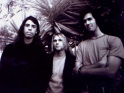 Nirvana, zleva Dave Grohl,  Kurt Cobain, Chris Novoselic,1992