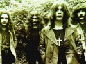 Black Sabbath, zleva Bill Ward, Geezer Butler, Ozzy Osbourne a Tony Iommi, cca 1970-71