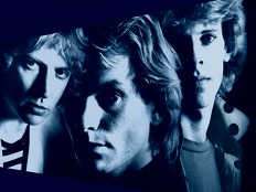 The Police, zleva Andy Summers, Sting, Stewart Copeland, 1979