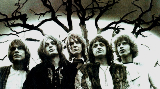 Yes, zleva Steve Howe, Tony Kaye, Chris Squire, Jon Anderson a Bill Bruford, 1971