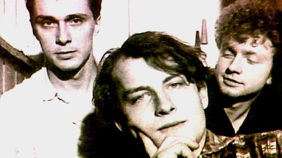 Psí vojáci (zleva David Skála, Filip Topol, Jan Hazuka, 1985-6)
